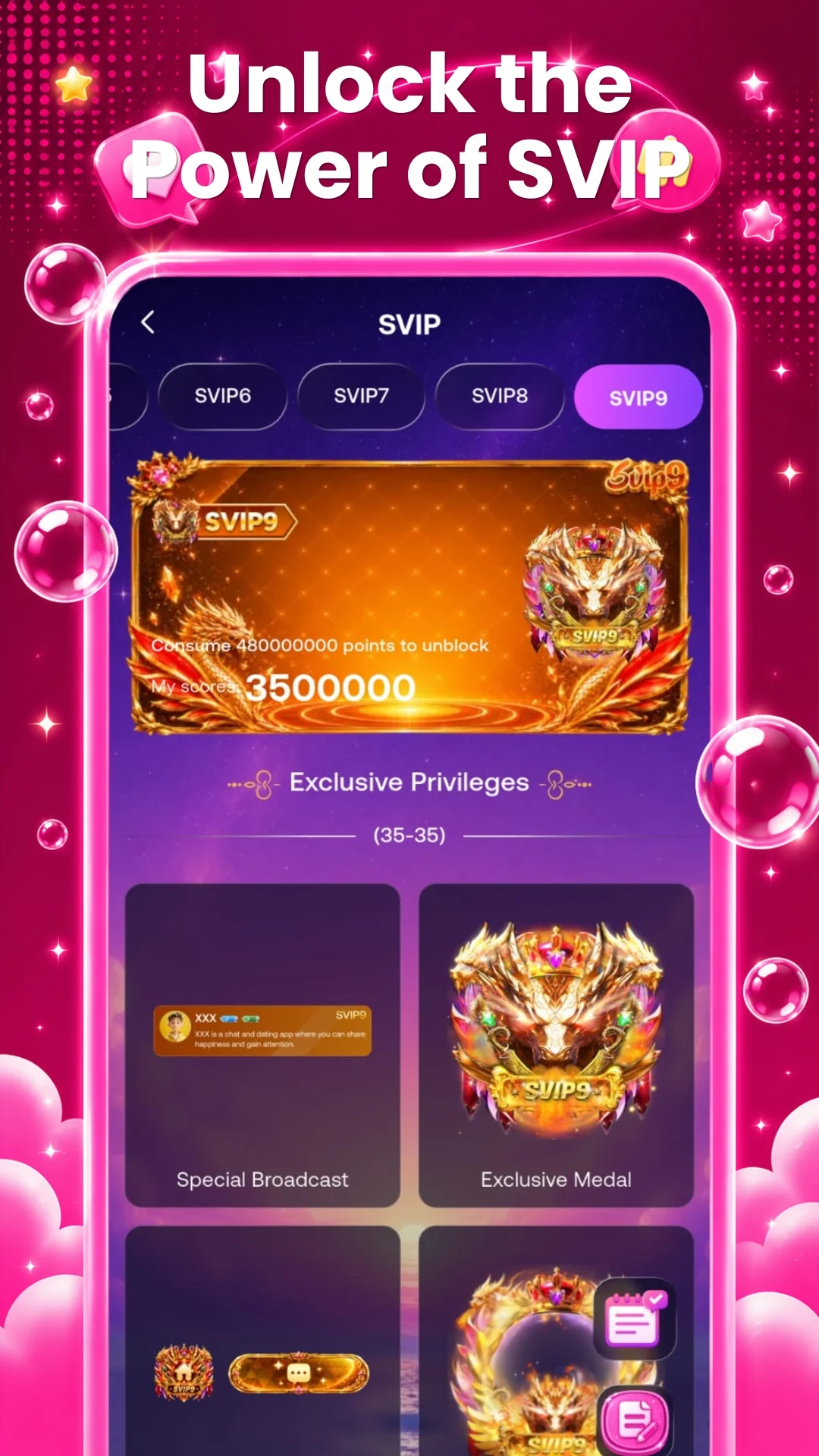 Bubbly Voice Chat & Friends screenshot